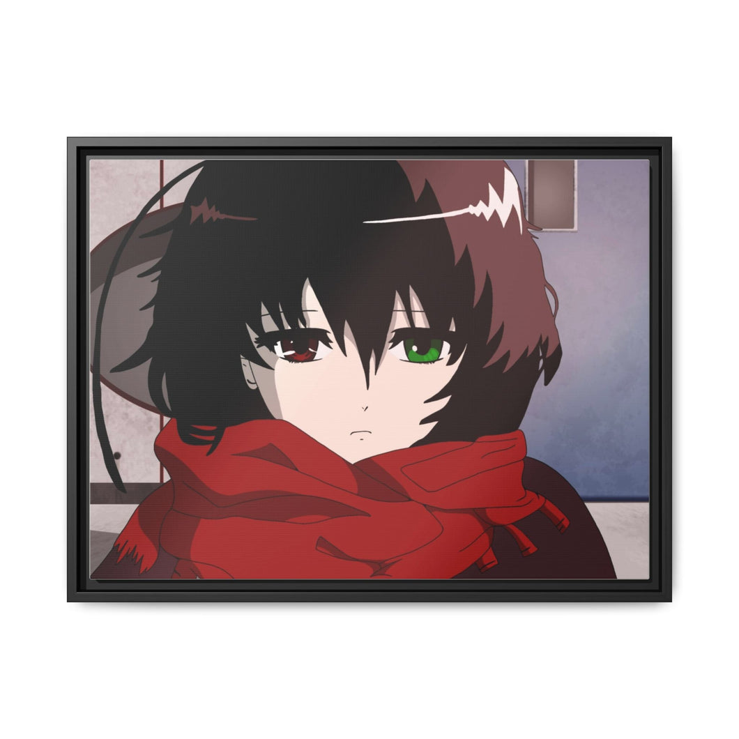 Another Mei Misaki Canvas Framed Art Print