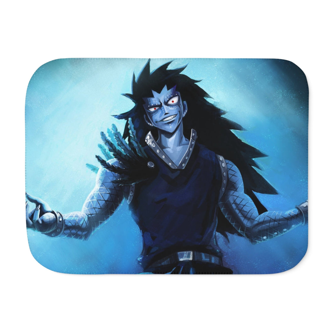 Gajeel Redfox Sherpa Blanket