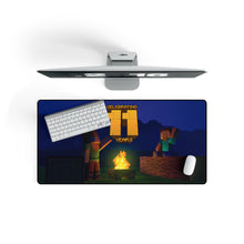 Load image into Gallery viewer, Minecraft 11th Anniversary Mouse Pad (Desk Mat)
