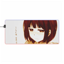 Load image into Gallery viewer, Kuzu No Honkai Hanabi Yasuraoka RGB LED Mouse Pad (Desk Mat)
