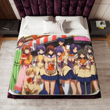 Load image into Gallery viewer, Clannad Tomoya Okazaki, Nagisa Furukawa, Tomoyo Sakagami, Kyou Fujibayashi, Fuuko Ibuki Sherpa Blanket
