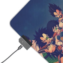 Load image into Gallery viewer, Dragon Ball Z Sayajins! RGB LED Mouse Pad (Desk Mat)
