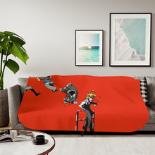Load image into Gallery viewer, Durarara!! Izaya Orihara, Shizuo Heiwajima Sherpa Blanket
