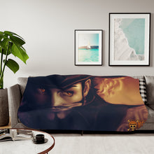 Load image into Gallery viewer, Dracule &quot;Hawk Eyes&quot;Mihawk Sherpa Blanket
