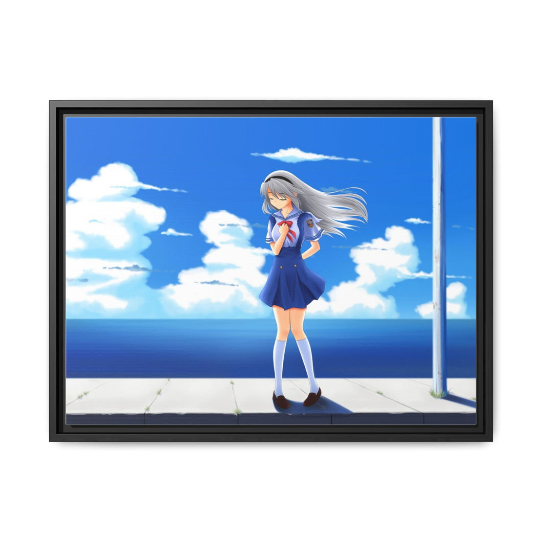 Anime Clannad Canvas Framed Art Print