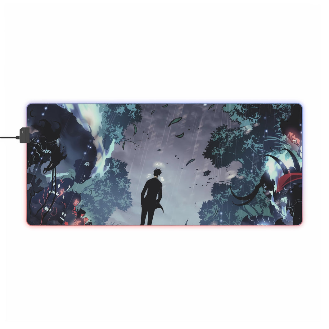 Solo Leveling RGB LED Mouse Pad (Desk Mat)