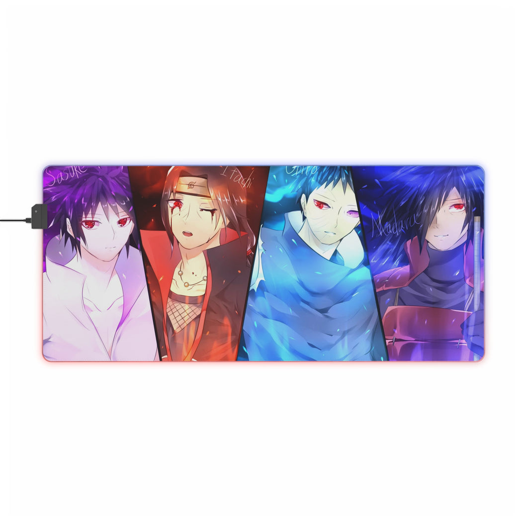 Anime Naruto RGB LED Mouse Pad (Desk Mat)