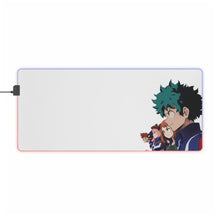 Load image into Gallery viewer, My Hero Academia Izuku Midoriya RGB LED Mouse Pad (Desk Mat)
