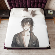Load image into Gallery viewer, Dororo Hyakkimaru, Dororo Sherpa Blanket
