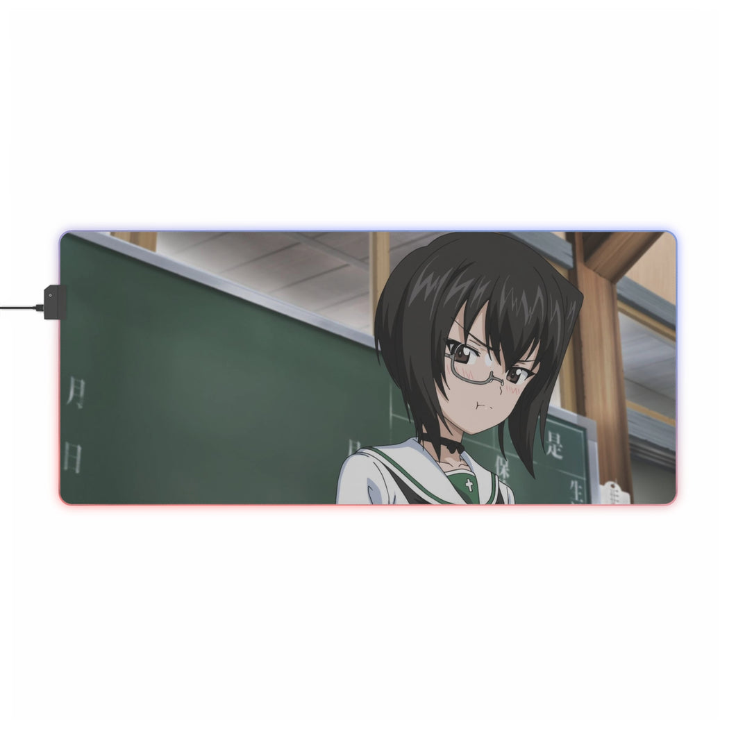 Girls und Panzer RGB LED Mouse Pad (Desk Mat)