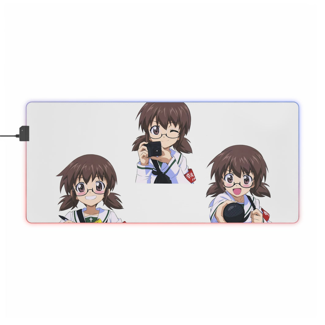Girls und Panzer RGB LED Mouse Pad (Desk Mat)
