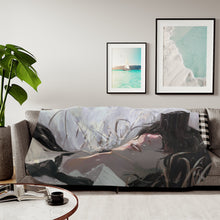 Load image into Gallery viewer, Anime Chainsaw Man Sherpa Blanket
