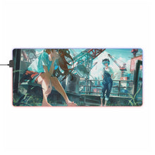 Load image into Gallery viewer, Anime Neon Genesis Evangelion RGB LED Mouse Pad (Desk Mat)
