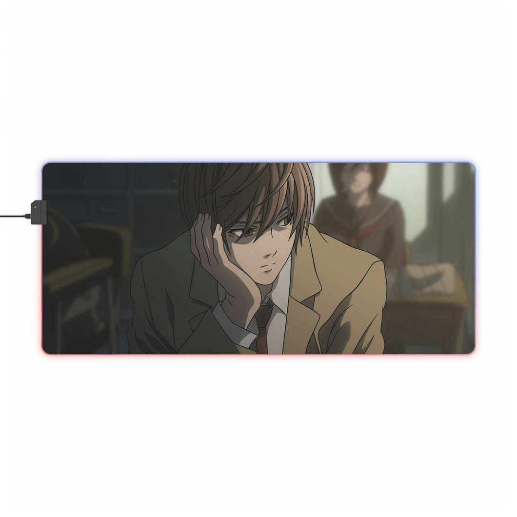 Death Note Light Yagami RGB LED Mouse Pad (Desk Mat)