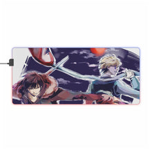 Load image into Gallery viewer, Durarara!! Izaya Orihara, Shizuo Heiwajima RGB LED Mouse Pad (Desk Mat)
