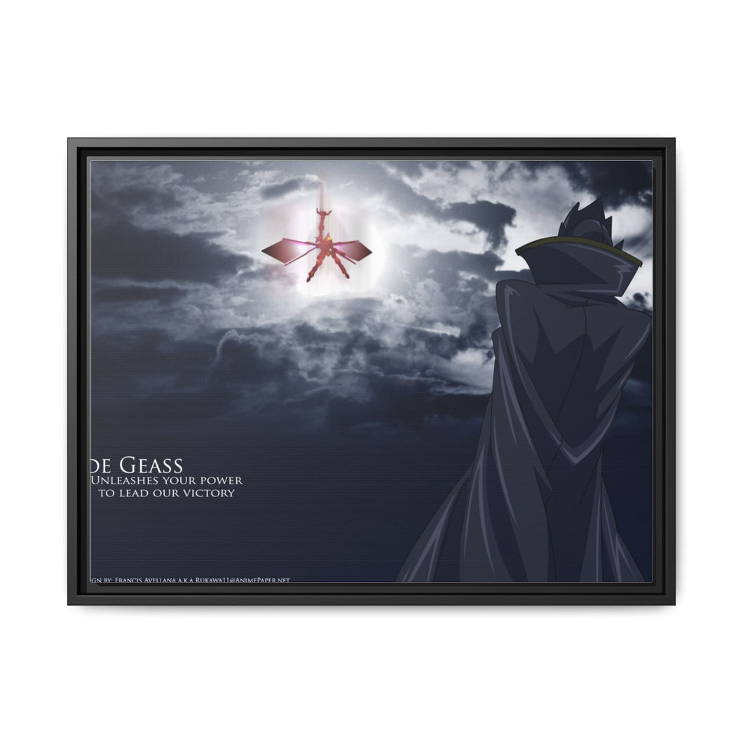 Anime Code Geass Canvas Framed Art Print