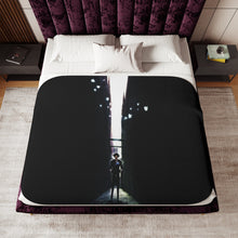 Load image into Gallery viewer, Anime Cowboy Bebop Sherpa Blanket
