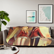 Load image into Gallery viewer, Yumeko Jabami and Mary Saotome Sherpa Blanket
