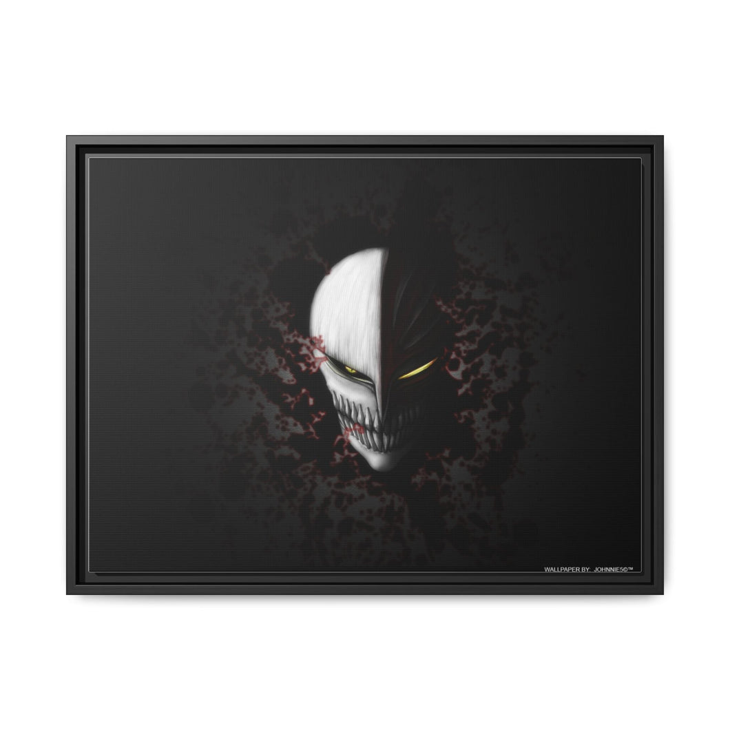 Kurosaki Ichigo Hollow Mask Canvas Framed Art Print