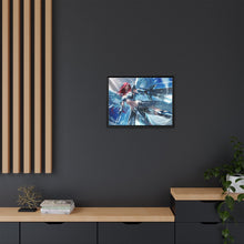 Load image into Gallery viewer, Fairy Tail Erza Scarlet Canvas Framed Art Print
