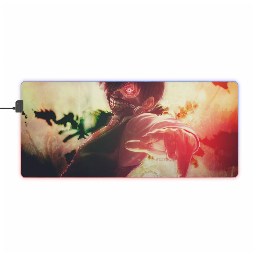 Anime Tokyo Ghoul RGB LED Mouse Pad (Desk Mat)