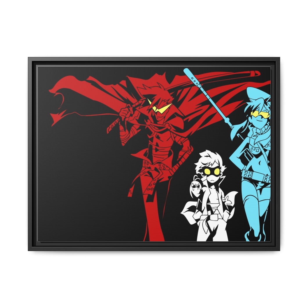 Anime Tengen Toppa Gurren Lagann Canvas Framed Art Print