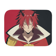 Load image into Gallery viewer, Benimaru - Tensei shitara Slime Datta Ken Minimalist Sherpa Blanket
