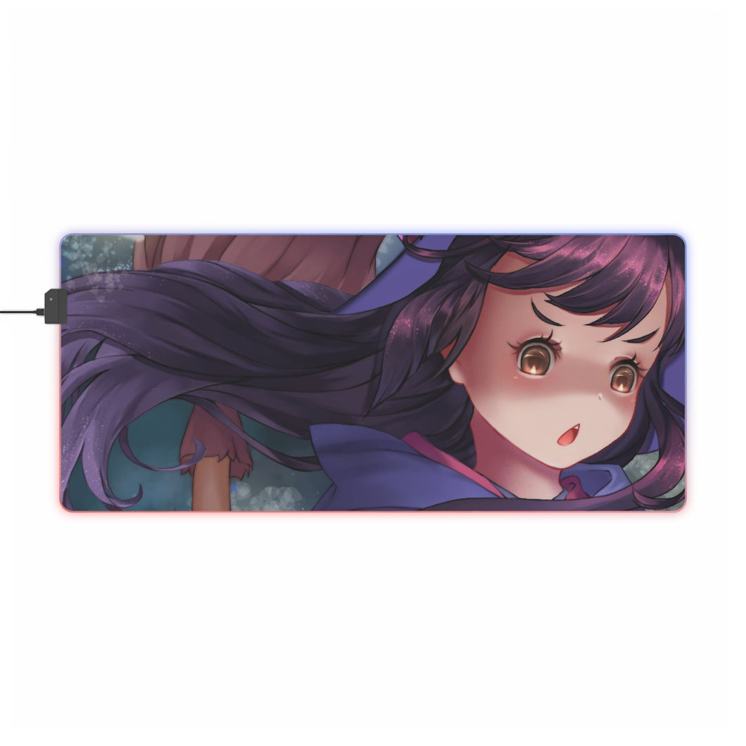 Little Witch Academia Atsuko Kagari, Computer Keyboard Pad RGB LED Mouse Pad (Desk Mat)