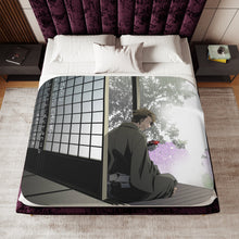 Load image into Gallery viewer, Psycho-Pass Tomomi Masaoka Sherpa Blanket
