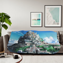 Load image into Gallery viewer, Blue Exorcist Sherpa Blanket
