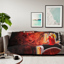 Load image into Gallery viewer, Anime One Piecer Sherpa Blanket
