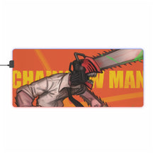 Load image into Gallery viewer, Chainsaw Man RGB LED Mouse Pad (Desk Mat)
