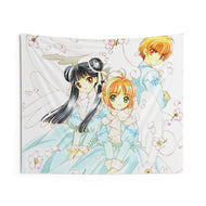 Cardcaptor Sakura Sakura Kinomoto, Meiling Li Indoor Wall Tapestry