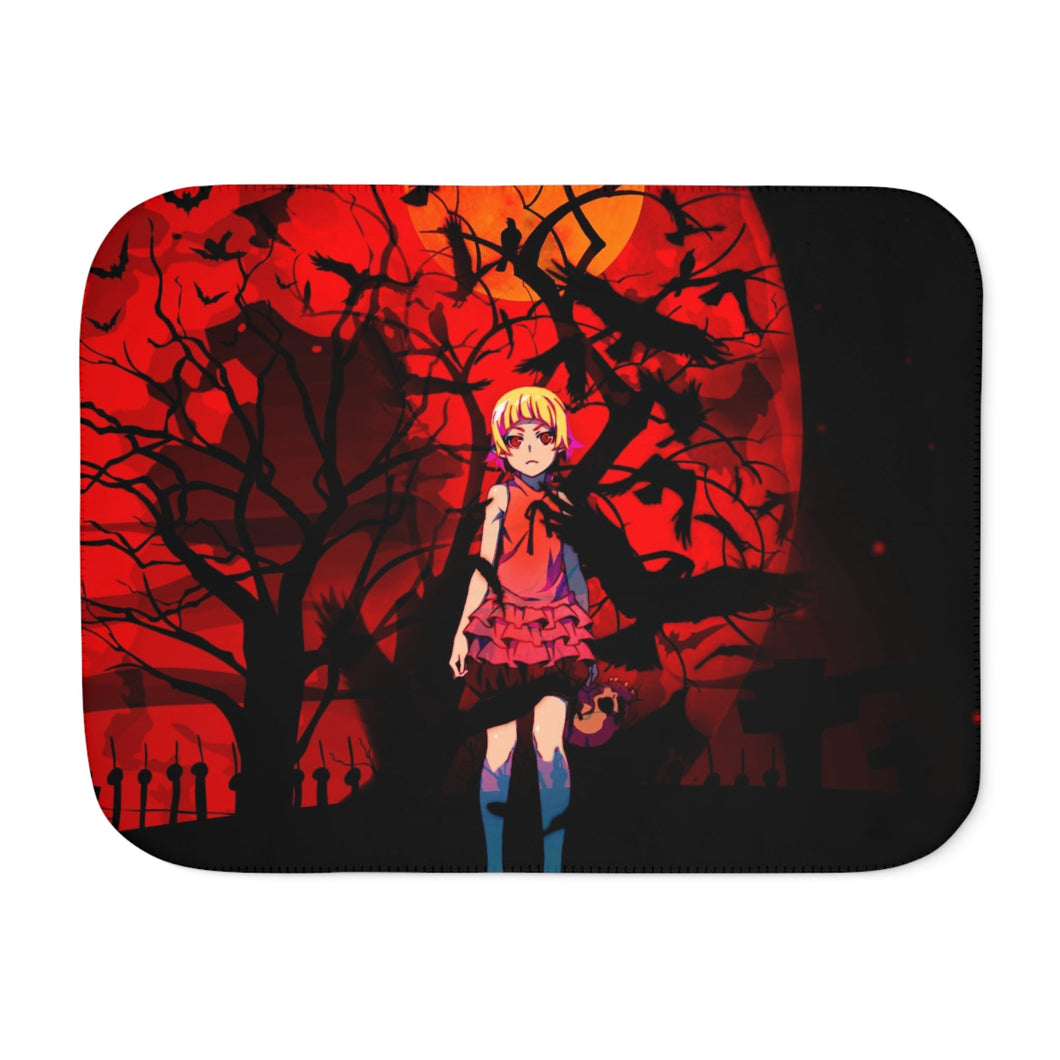 Monogatari (Series) Sherpa Blanket