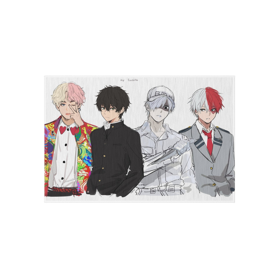 Anime Crossover Rug