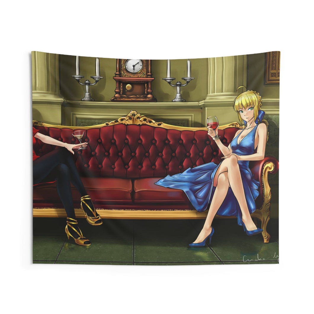 Anime Crossover Indoor Wall Tapestry