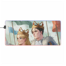Load image into Gallery viewer, Anime Attack On Titan RGB LED Mouse Pad (Desk Mat)
