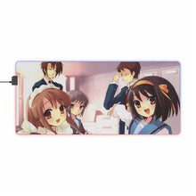 Load image into Gallery viewer, The Melancholy Of Haruhi Suzumiya RGB LED Mouse Pad (Desk Mat)
