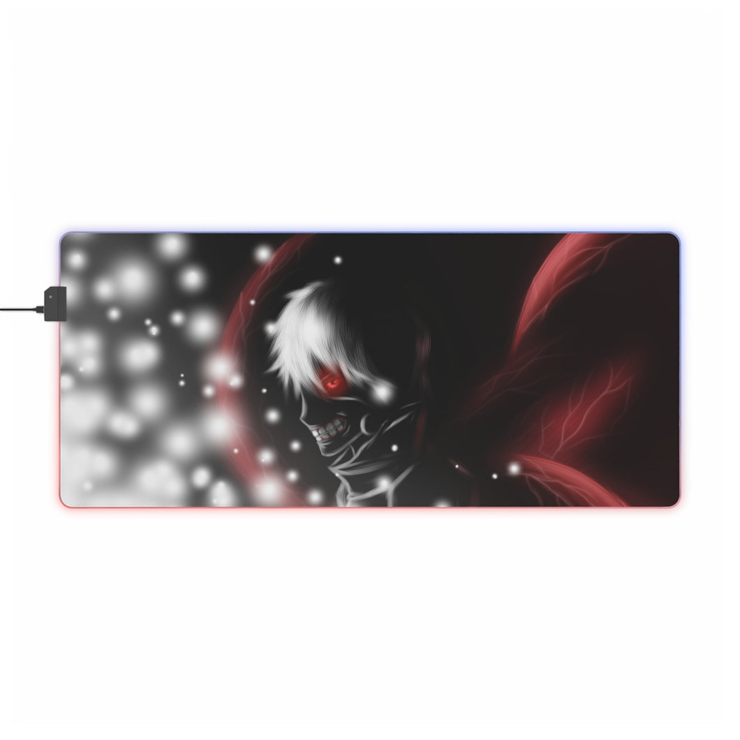 Tokyo Ghoul Ken Kaneki RGB LED Mouse Pad (Desk Mat)