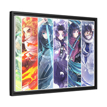 Load image into Gallery viewer, Demon Slayer: Kimetsu no Yaiba Canvas Framed Art Print
