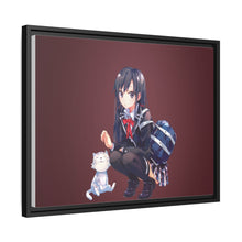 Load image into Gallery viewer, My Teen Romantic Comedy SNAFU Yukino Yukinoshita Canvas Framed Art Print

