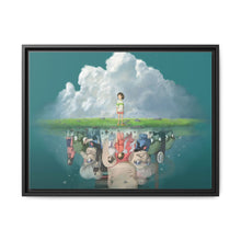 Load image into Gallery viewer, Anime Spirited Away Canvas Framed Art Print
