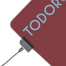 Load image into Gallery viewer, My Hero Academia RGB LED Mouse Pad (Desk Mat)

