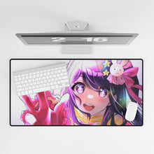 Load image into Gallery viewer, Ai Hoshino Mouse Pad (Desk Mat)
