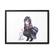 My Teen Romantic Comedy SNAFU Yukino Yukinoshita Canvas Framed Art Print