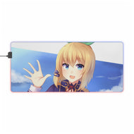 Rokudenashi Majutsu Koushi To Akashic Records Rumia Tingel RGB LED Mouse Pad (Desk Mat)