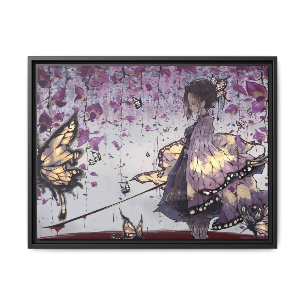 Demon Slayer: Kimetsu no Yaiba Canvas Framed Art Print