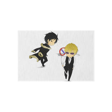 Load image into Gallery viewer, Durarara!! Izaya Orihara, Shizuo Heiwajima Rug

