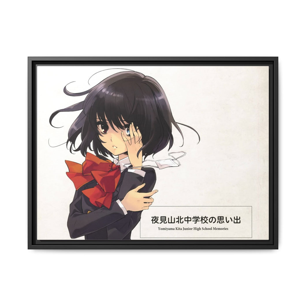 Another Mei Misaki Canvas Framed Art Print