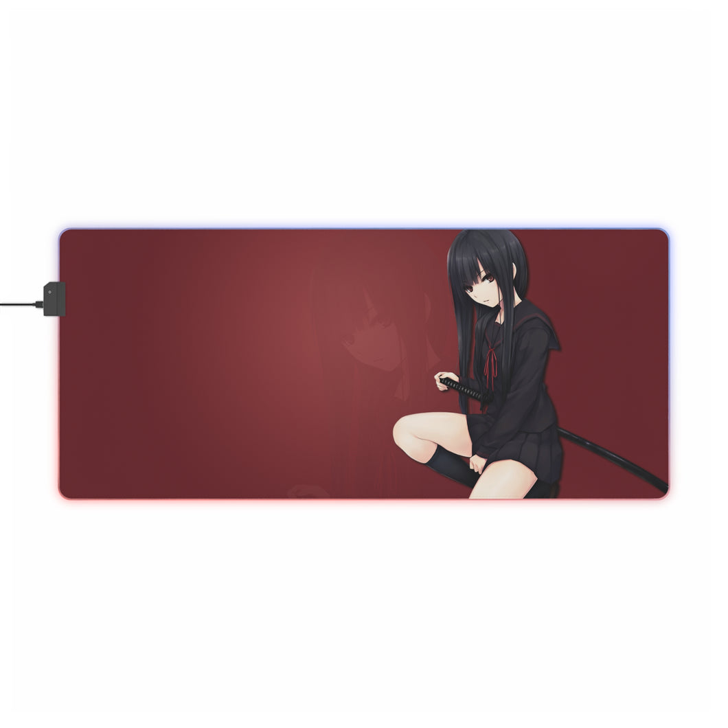 Anime Akame ga Kill! RGB LED Mouse Pad (Desk Mat)